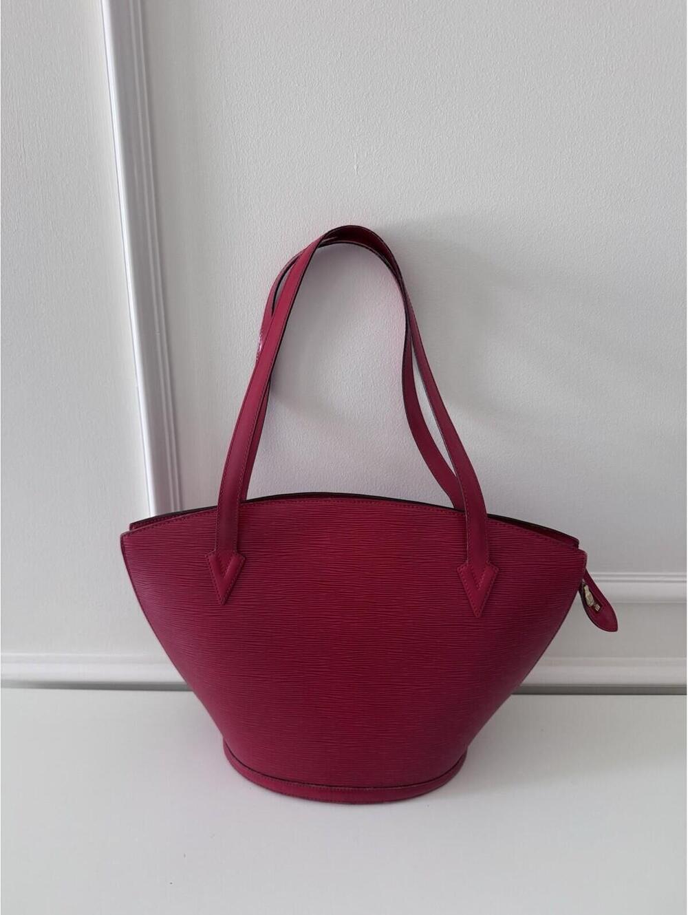 Louis Vuitton Saint Jacques Shoulder Bag Castilian Red Epi Leather - Picture 2 of 9